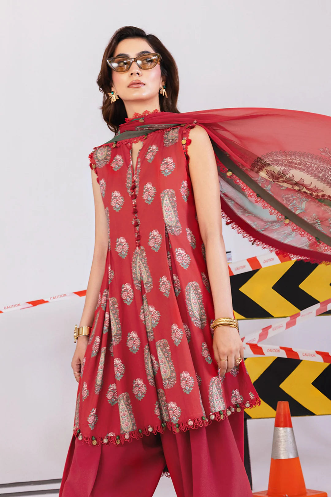 MB-CUS25-11010A | M Basic By Maria B Winter Unstitched Collection 2025