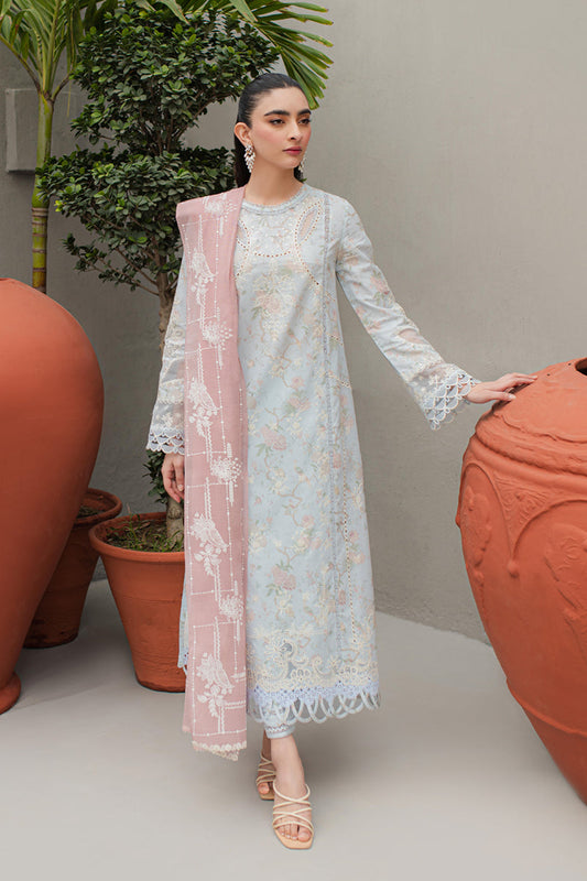 JK-06 OCTAVIA | Qalamkar | Qline Lawn Collection 2024