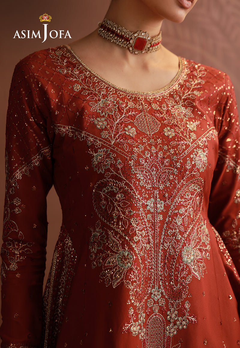 AJULD-02 | Asim Jofa | Zari Festive Unstitched Collection 2025