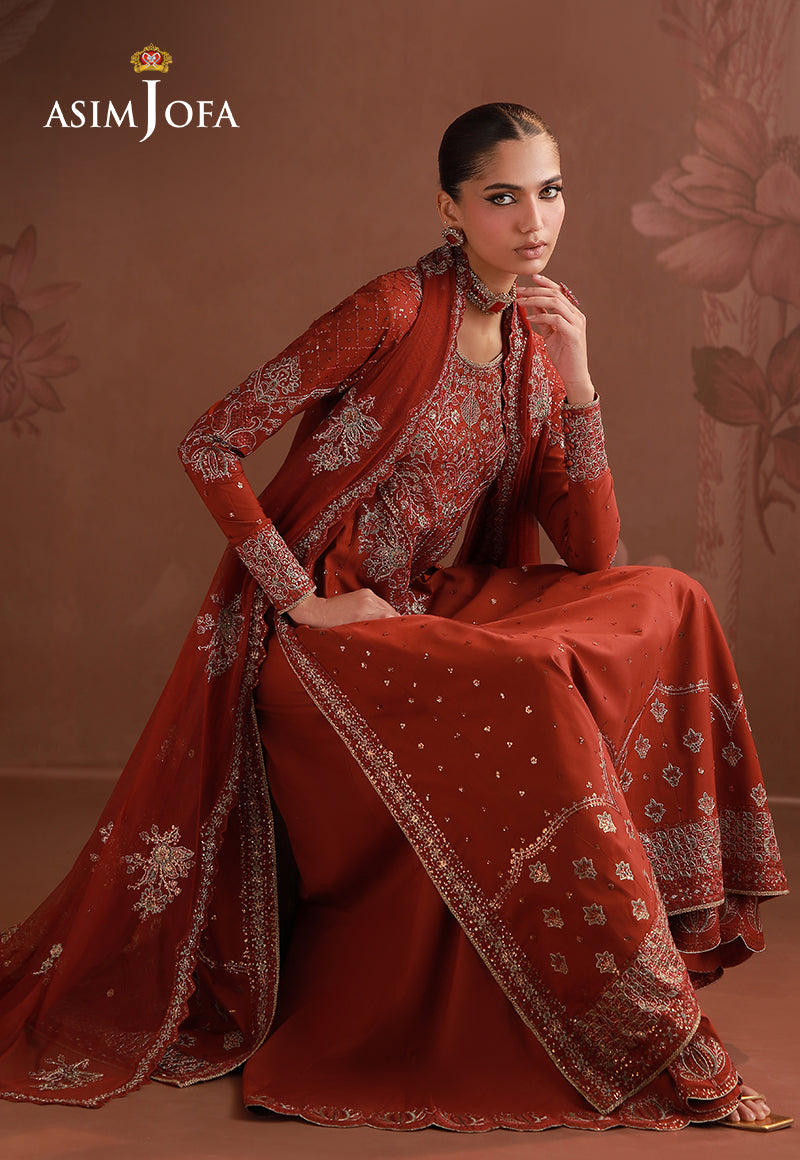 AJULD-02 | Asim Jofa | Zari Festive Unstitched Collection 2025