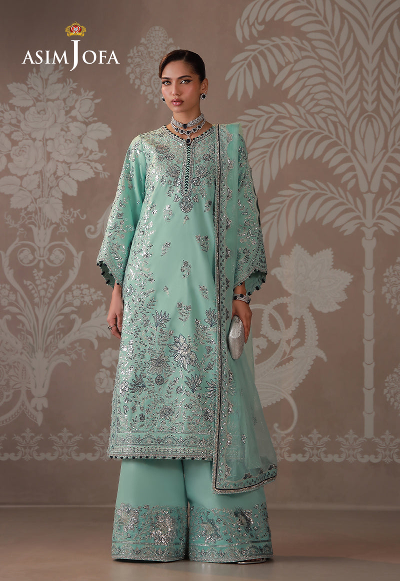 AJULD-09 | Asim Jofa | Zari Festive Unstitched Collection 2025