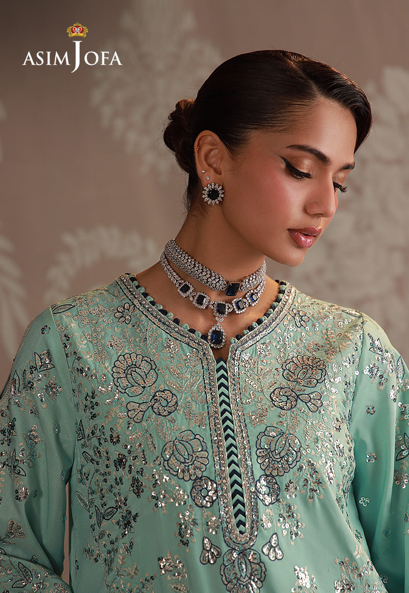 AJULD-09 | Asim Jofa | Zari Festive Unstitched Collection 2025