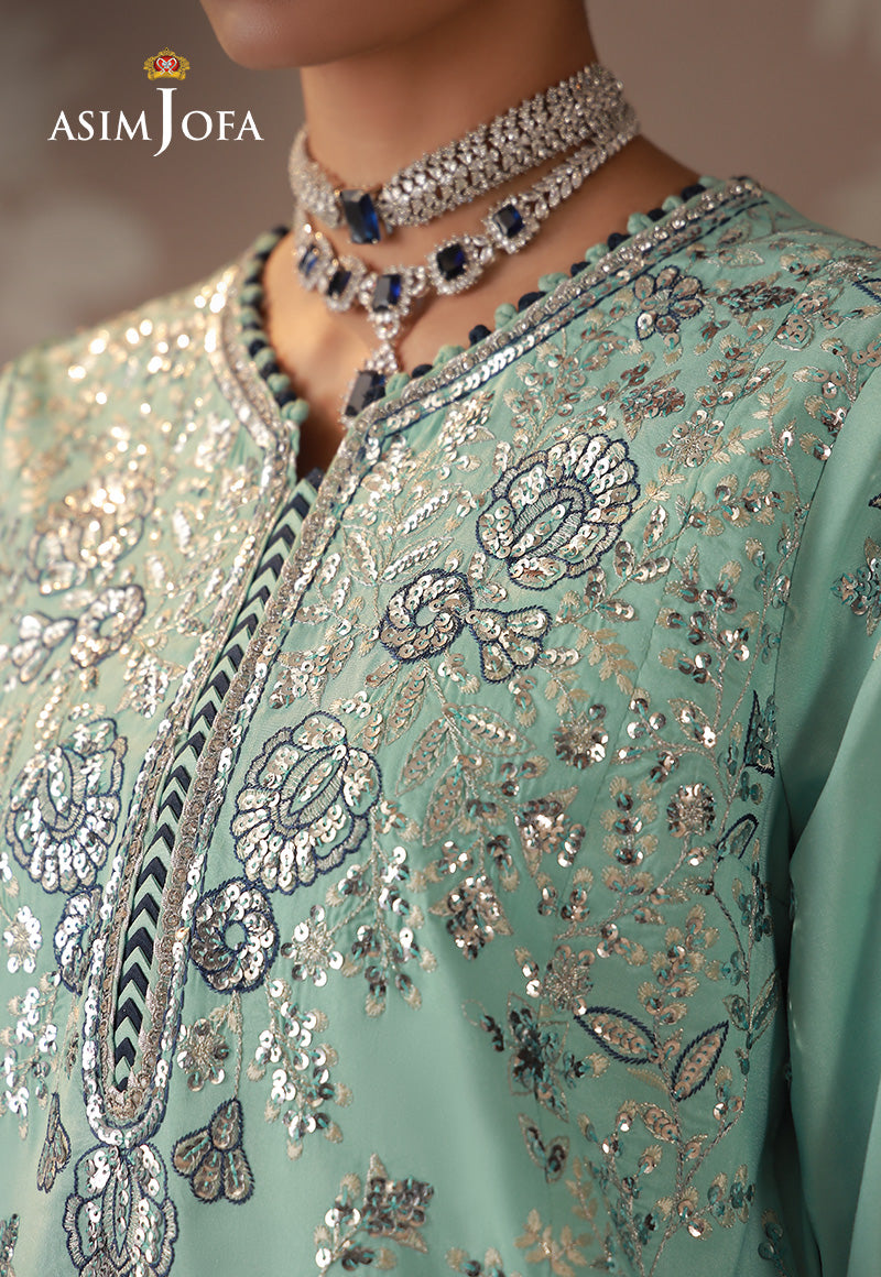 AJULD-09 | Asim Jofa | Zari Festive Unstitched Collection 2025