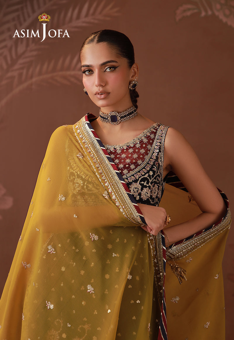 AJULD-01 | Asim Jofa | Zari Festive Unstitched Collection 2025