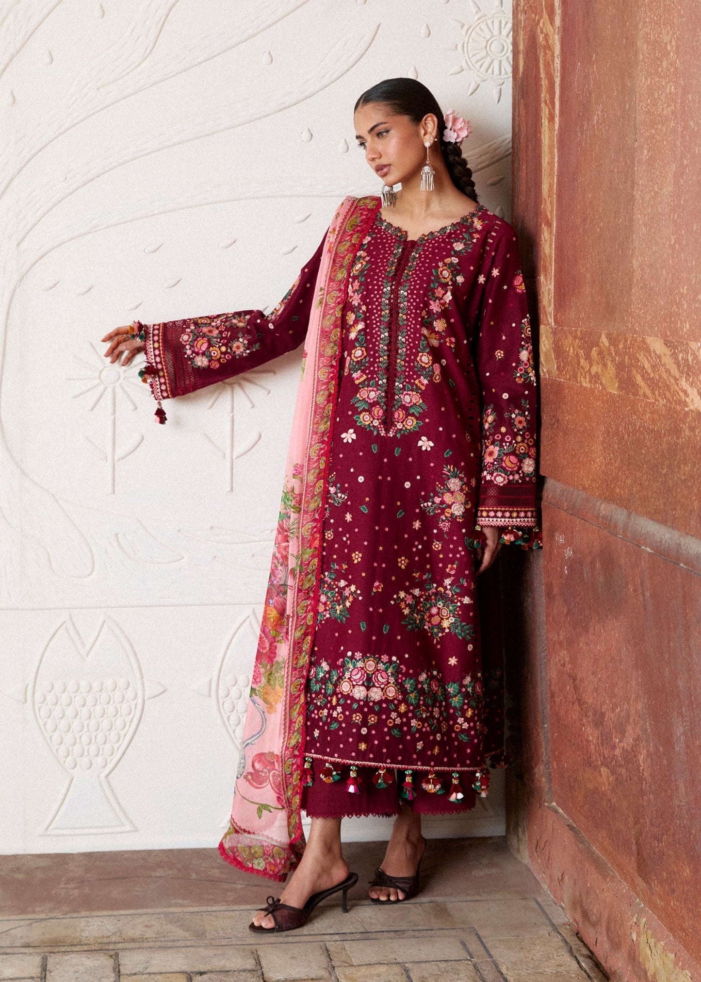 Kestane | Hussain Rehar |  Zan Spring Summer Lawn Collection 2026
