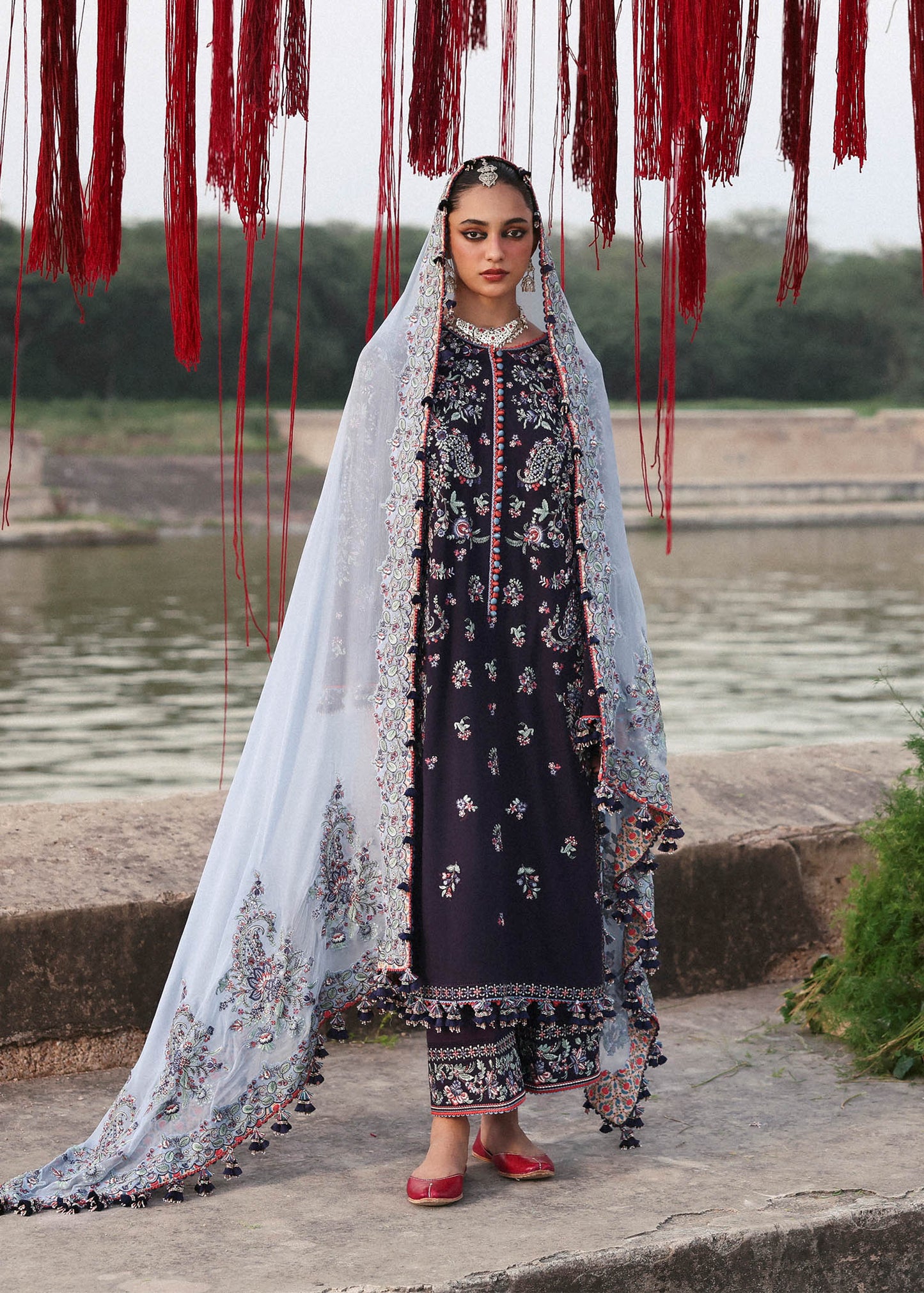 Rouge | Hussain Rehar Karandi Unstitched Collection 2025