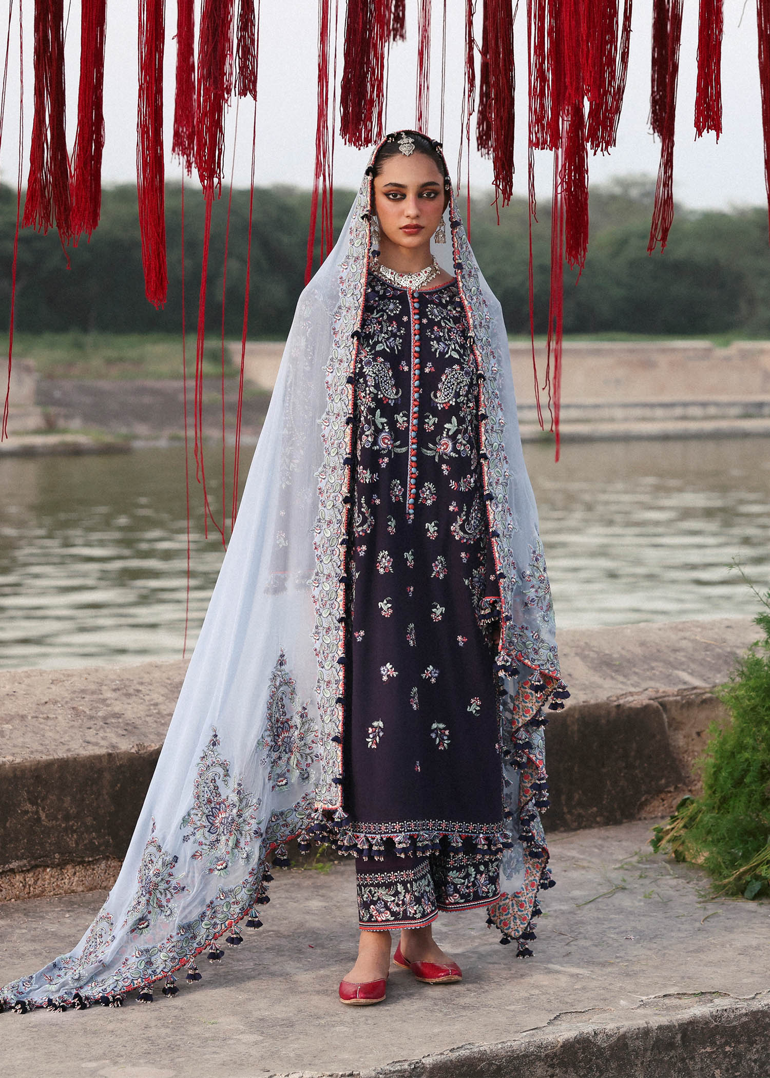 Rouge | Hussain Rehar Karandi Unstitched Collection 2025