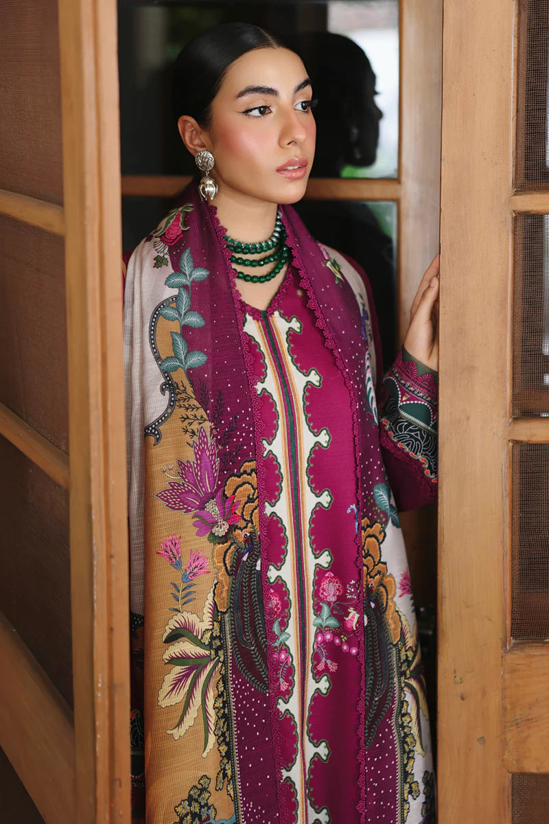 QW - 04B - Lacey | Qalamkar  | Qprints Winter Collection 2025