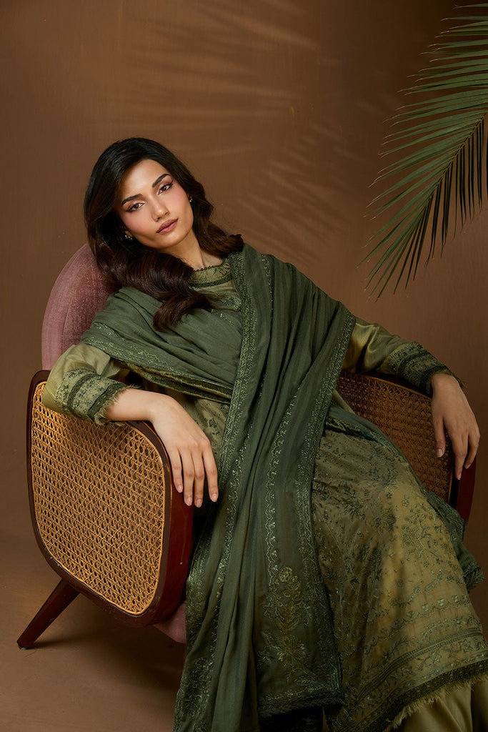 D-02 A | Sobia Nazir | Winter Shawl Collection 2025