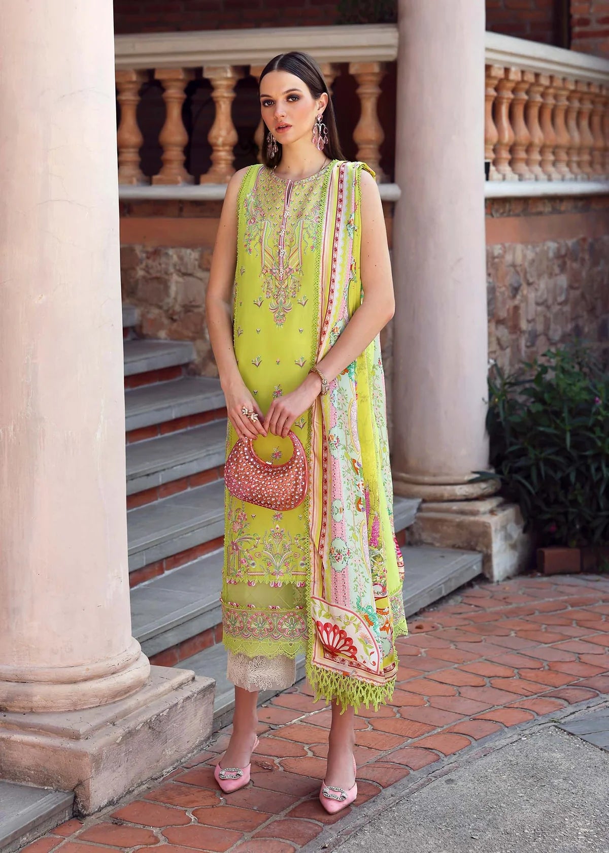 Erna | Kanwal Malik | Zaina Unstitched Lawn 2025