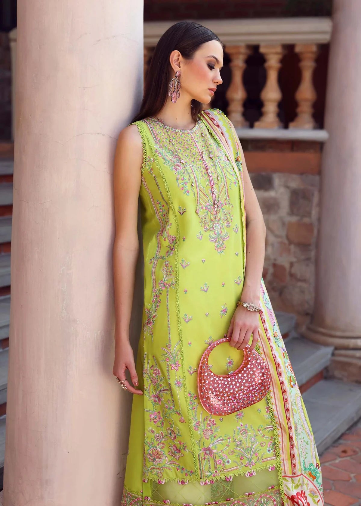 Erna | Kanwal Malik | Zaina Unstitched Lawn 2025
