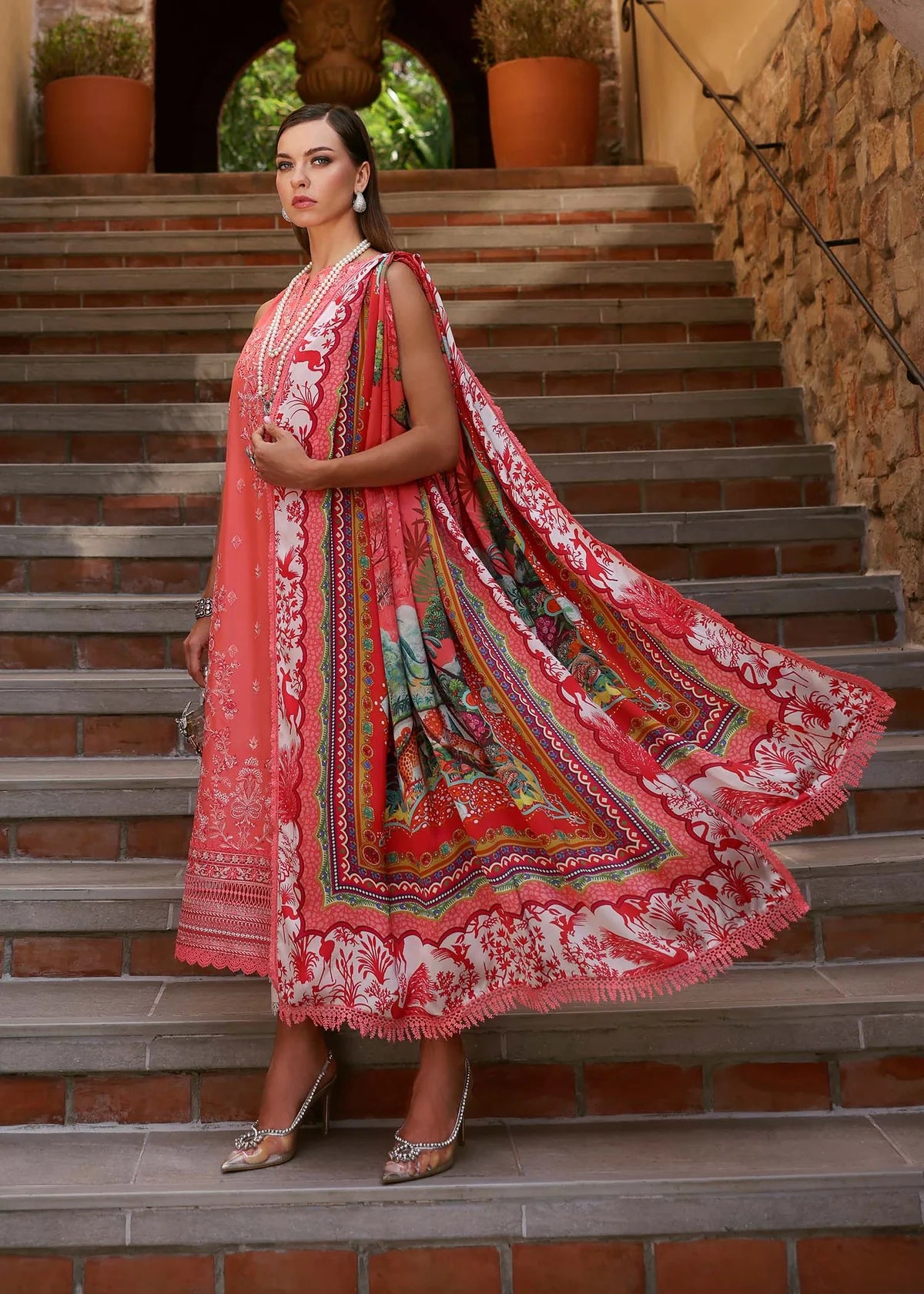 Aanya | Kanwal Malik | Zaina Unstitched Lawn 2025