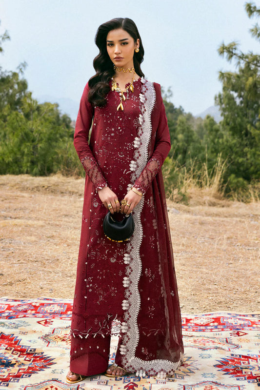 DC-06 Aila | Qalamkar | QlineKari Lawn 2025