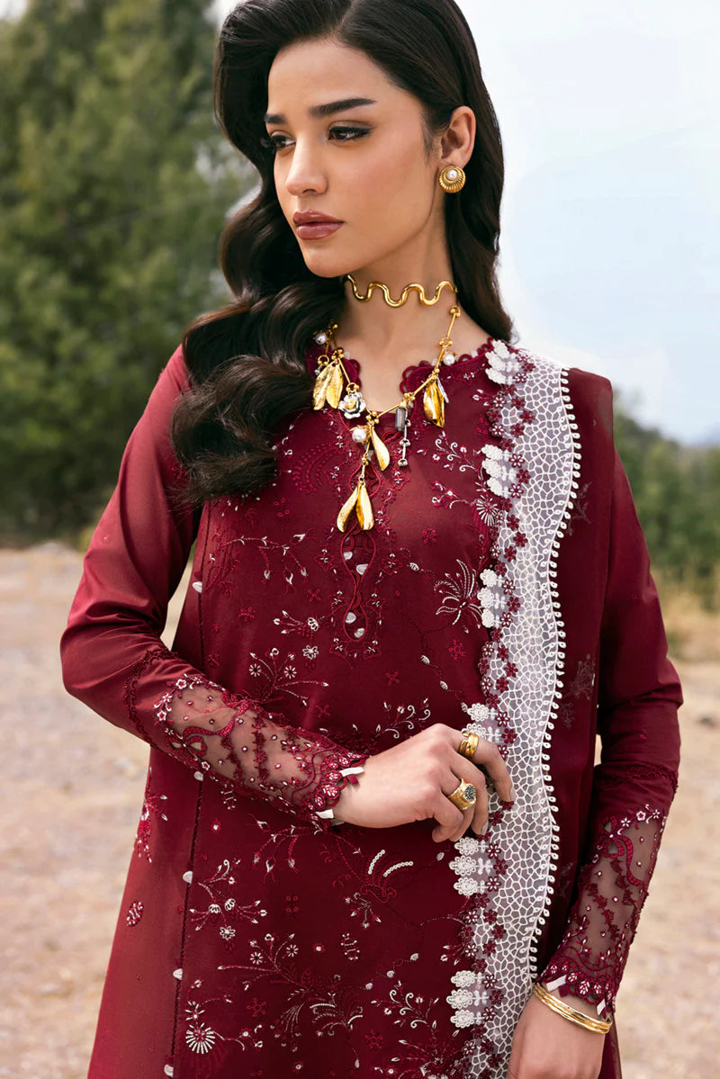 DC-06 Aila | Qalamkar | QlineKari Lawn 2025