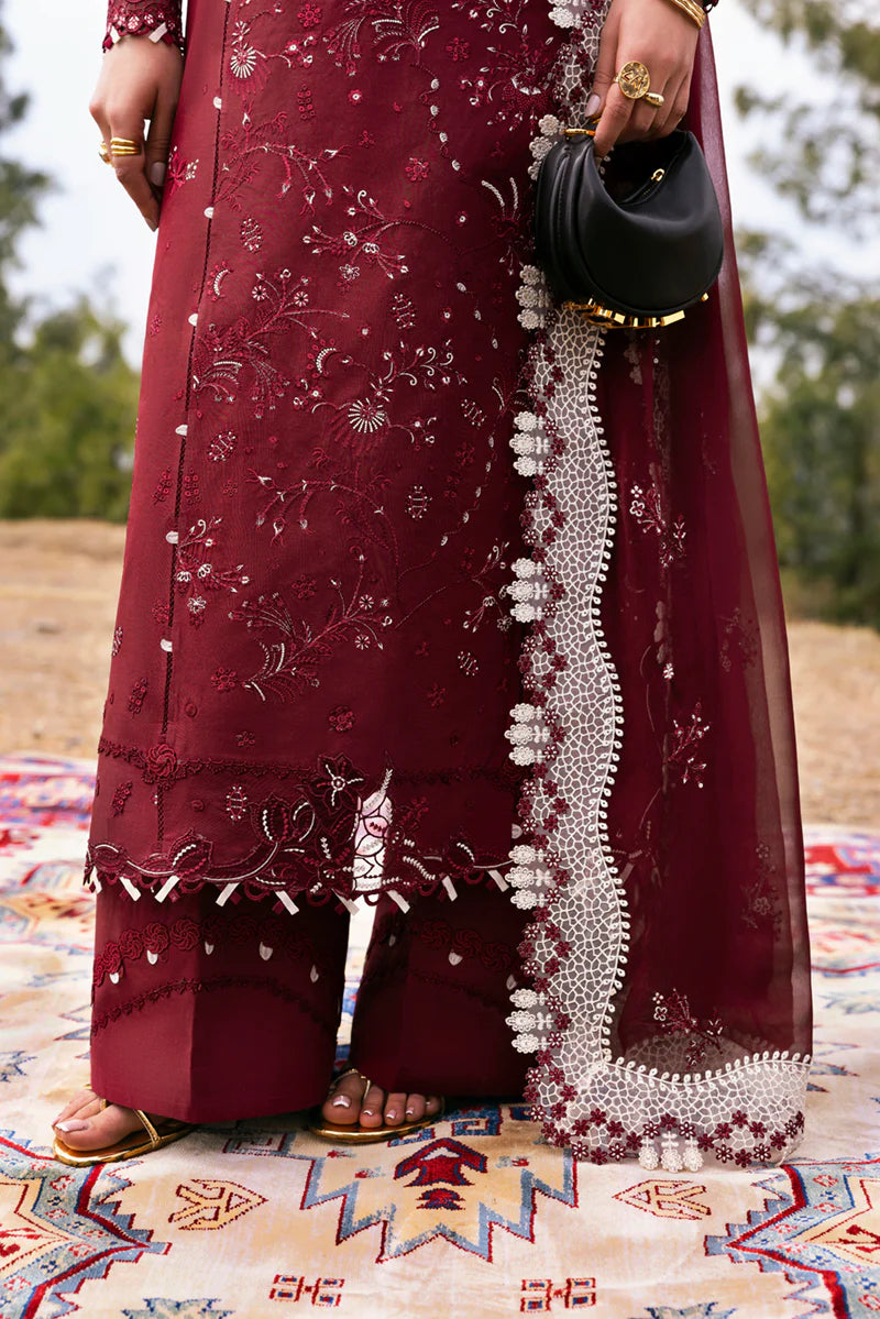 DC-06 Aila | Qalamkar | QlineKari Lawn 2025