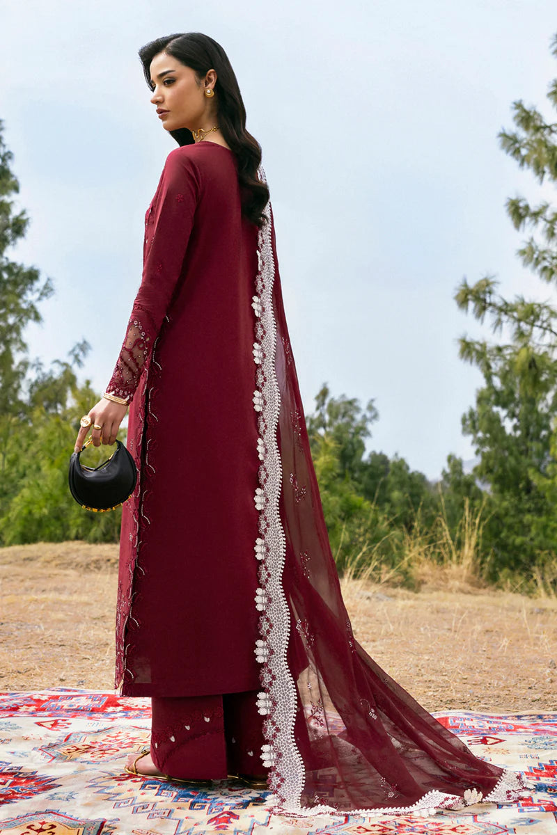 DC-06 Aila | Qalamkar | QlineKari Lawn 2025