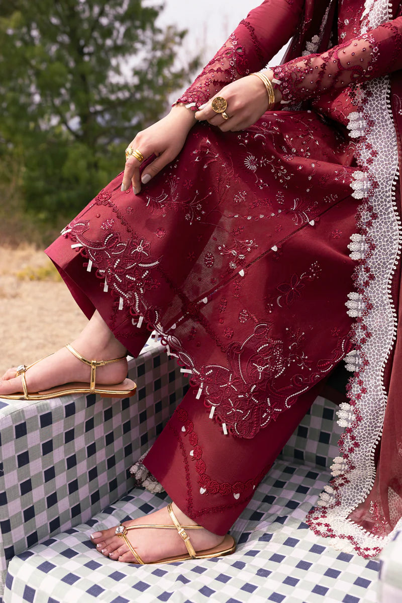 DC-06 Aila | Qalamkar | QlineKari Lawn 2025