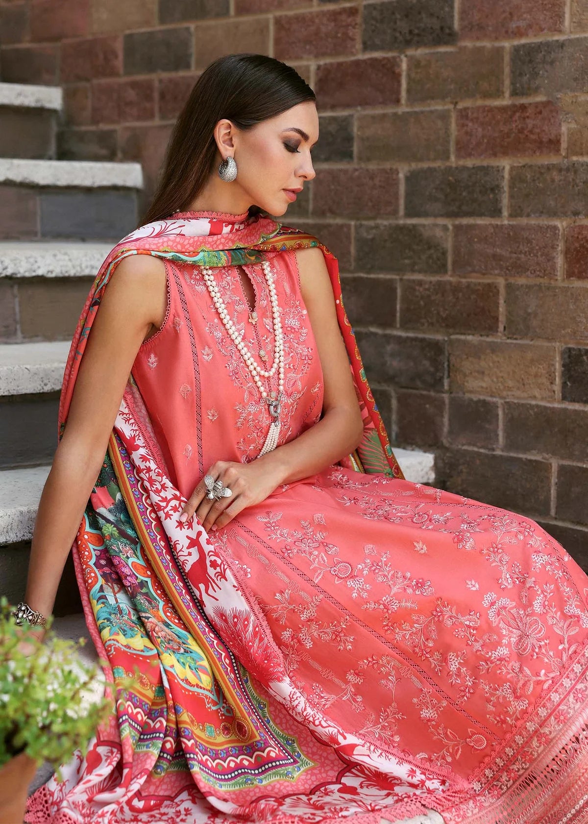 Aanya | Kanwal Malik | Zaina Unstitched Lawn 2025