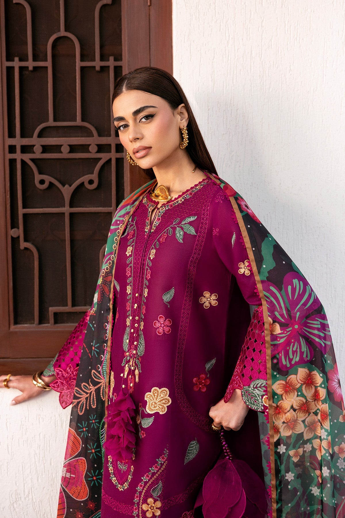 SL26-D01 | Jazmin | Shahkaar Spring Summer Lawn Collection 2026