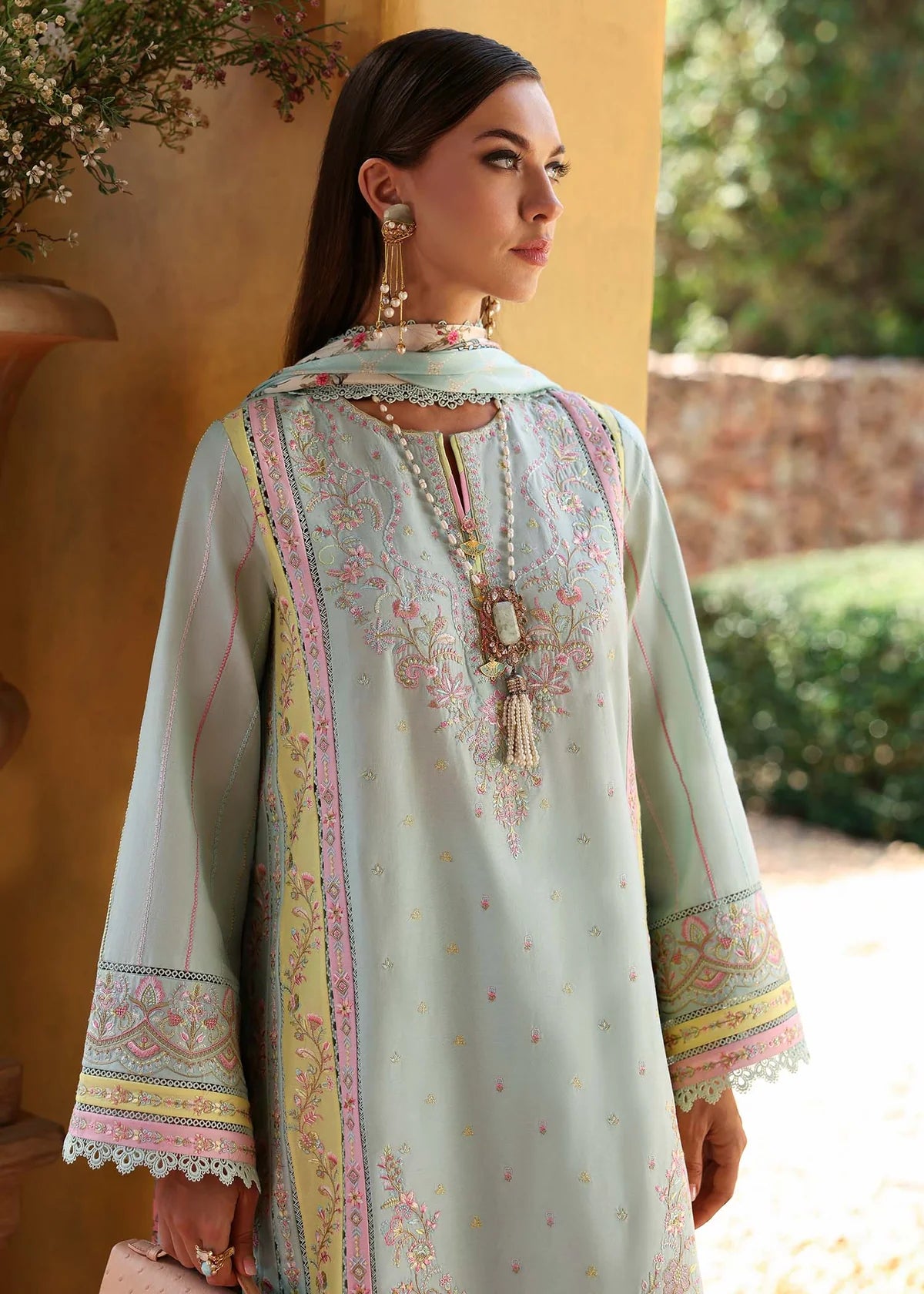 Camila | Kanwal Malik | Zaina Unstitched Lawn 2025