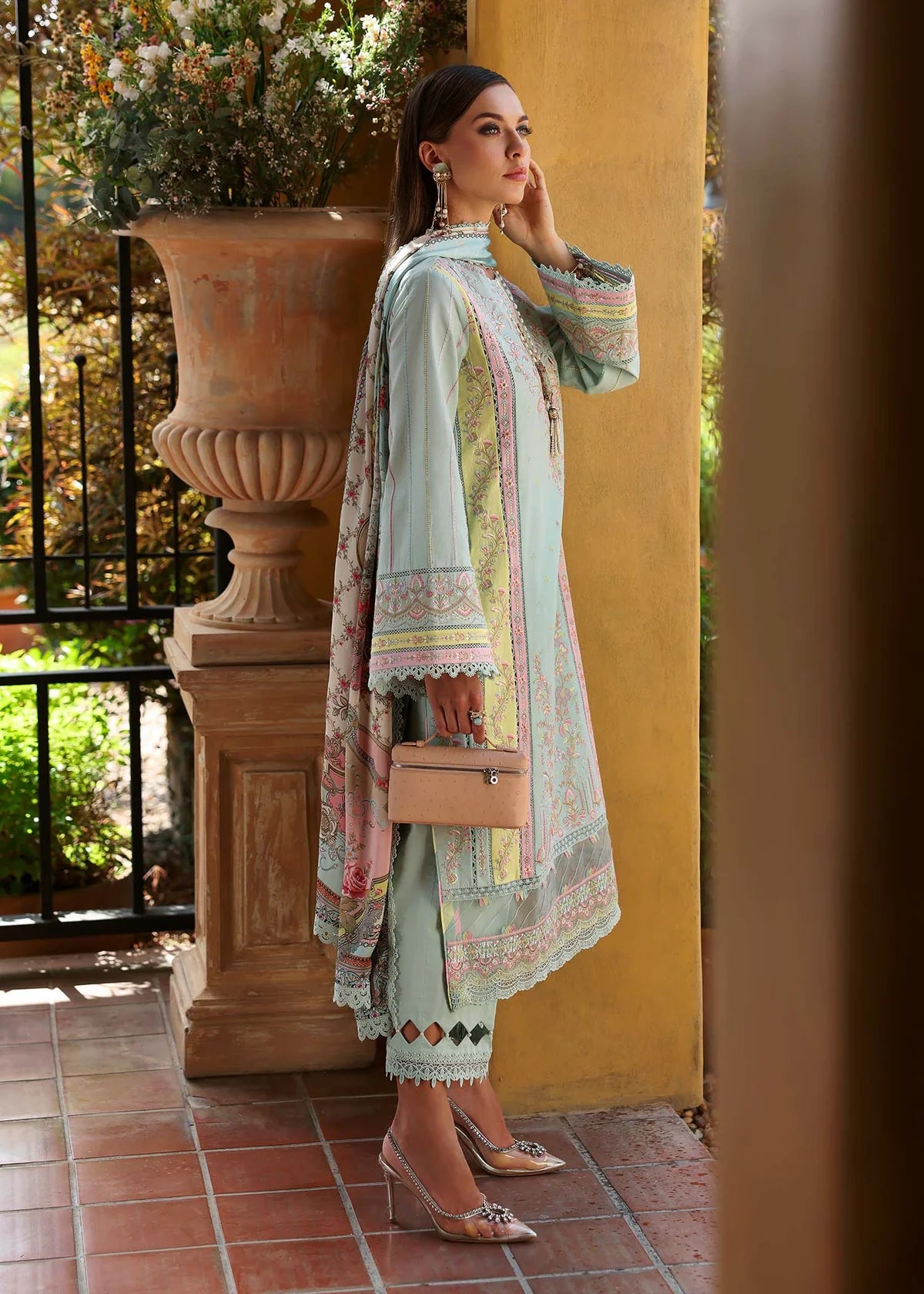Camila | Kanwal Malik | Zaina Unstitched Lawn 2025