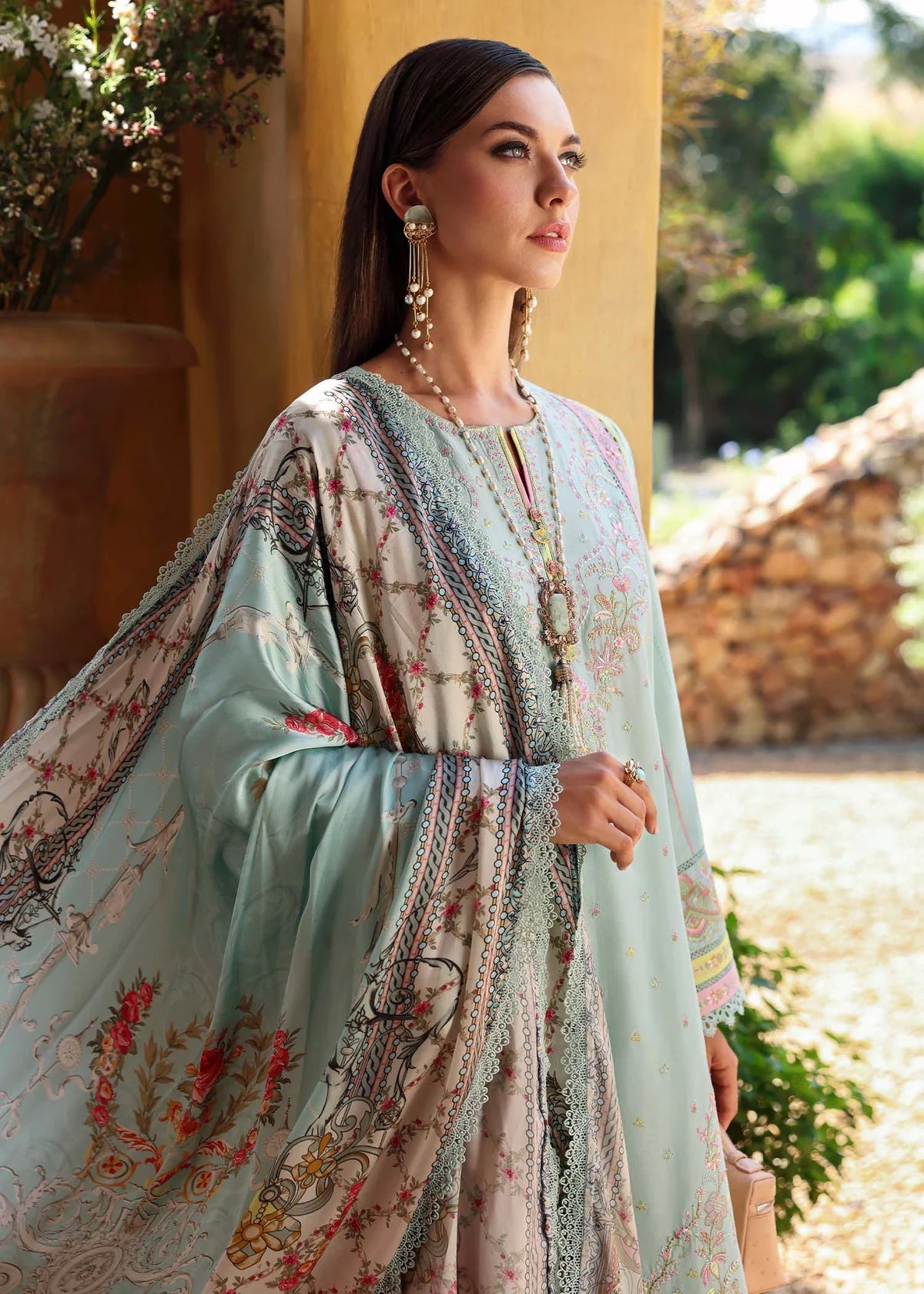 Camila | Kanwal Malik | Zaina Unstitched Lawn 2025