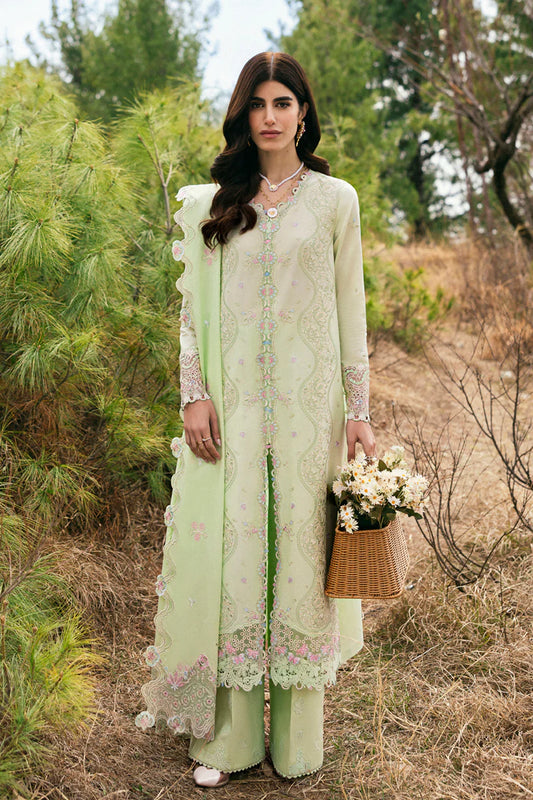 DC-14 Meline | Qalamkar | QlineKari Lawn 2025