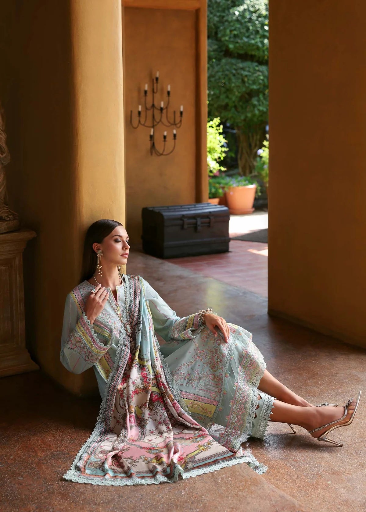 Camila | Kanwal Malik | Zaina Unstitched Lawn 2025