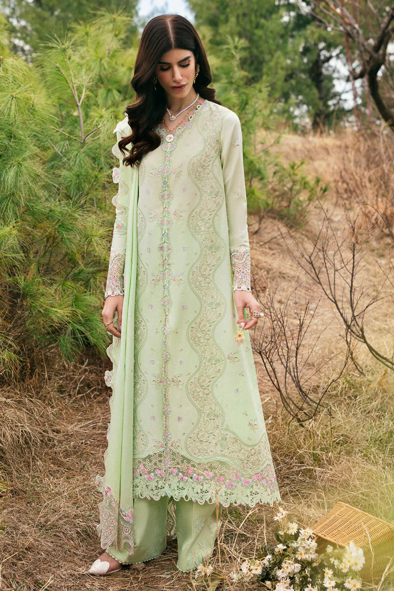 DC-14 Meline | Qalamkar | QlineKari Lawn 2025