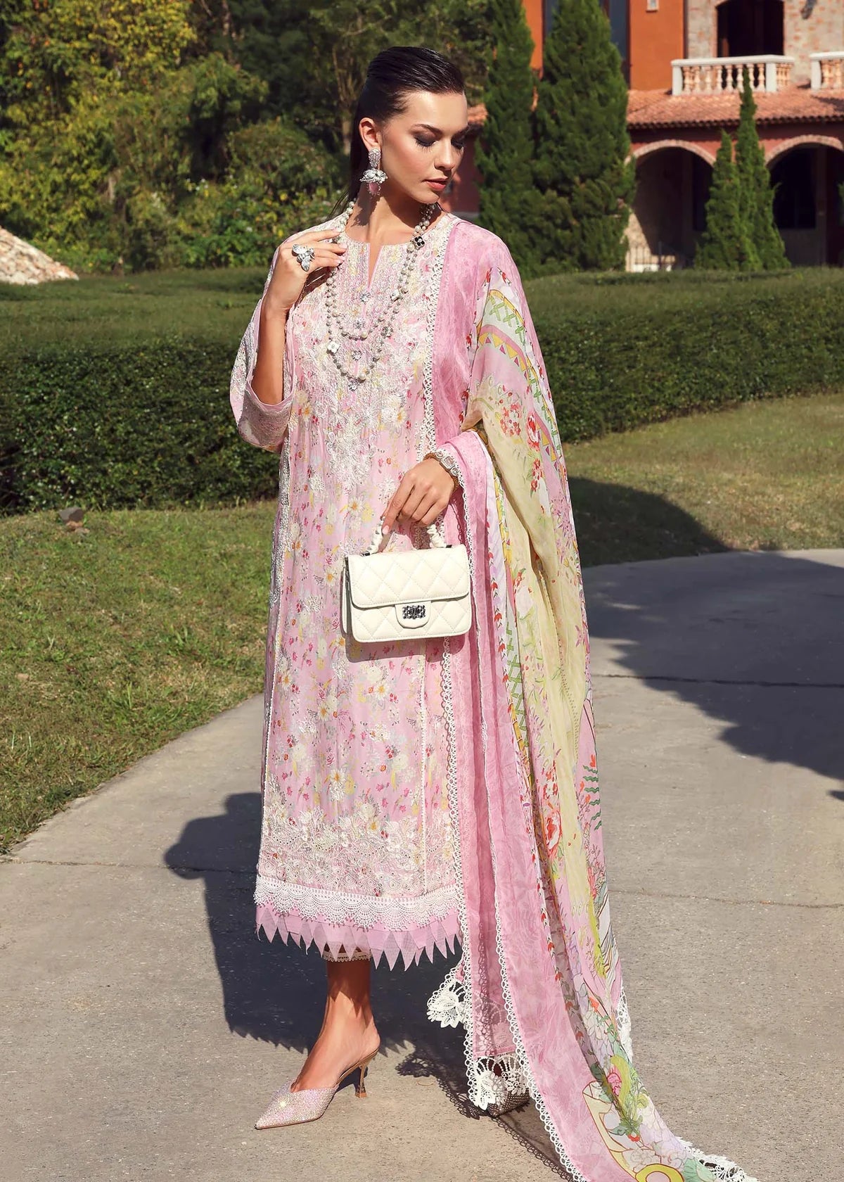 Lyle | Kanwal Malik | Zaina Unstitched Lawn 2025