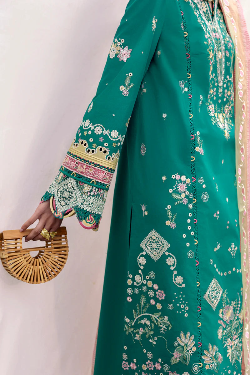 DC-08 Elida | Qalamkar | QlineKari Lawn 2025