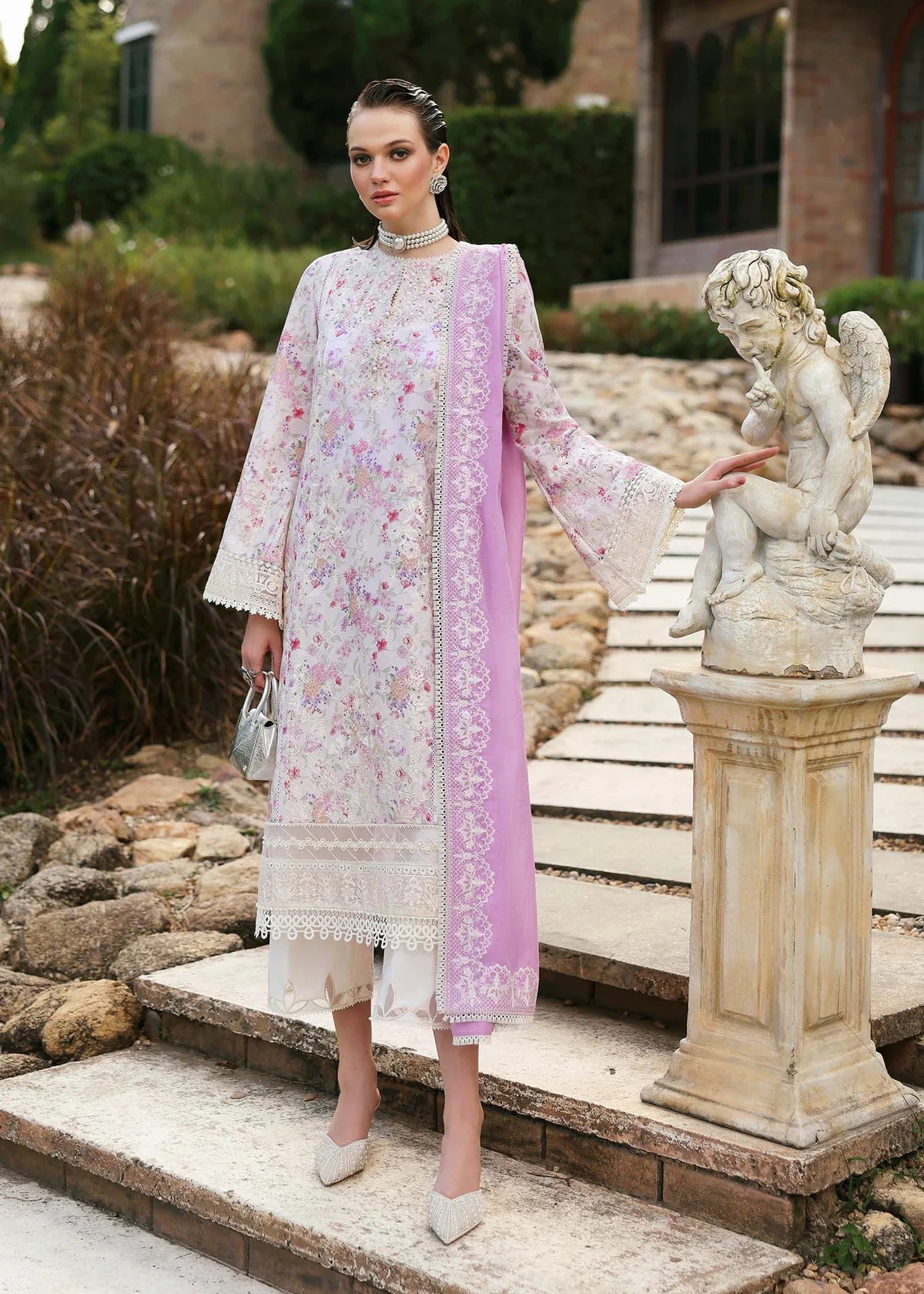 Raya | Kanwal Malik | Zaina Unstitched Lawn 2025