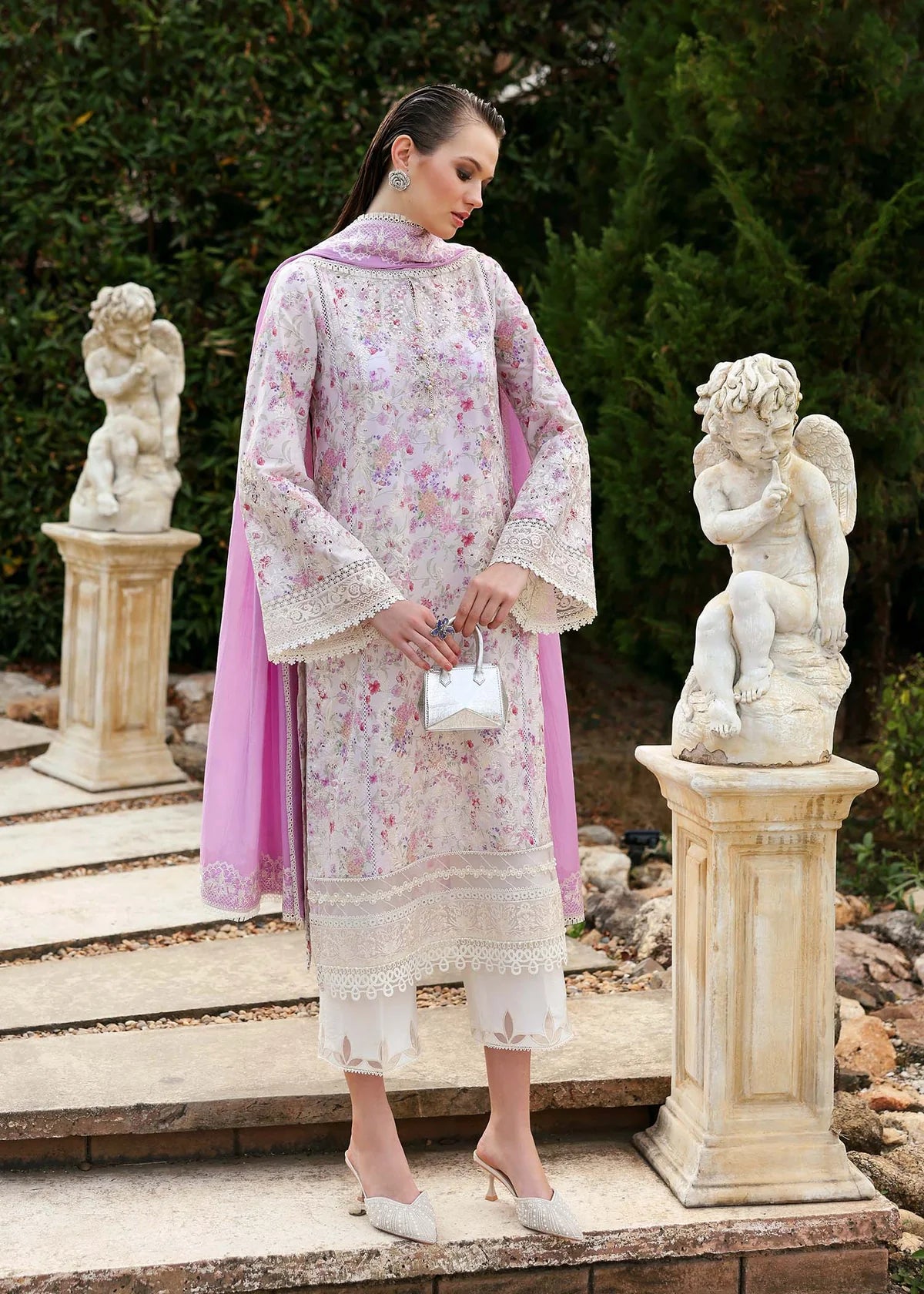 Raya | Kanwal Malik | Zaina Unstitched Lawn 2025