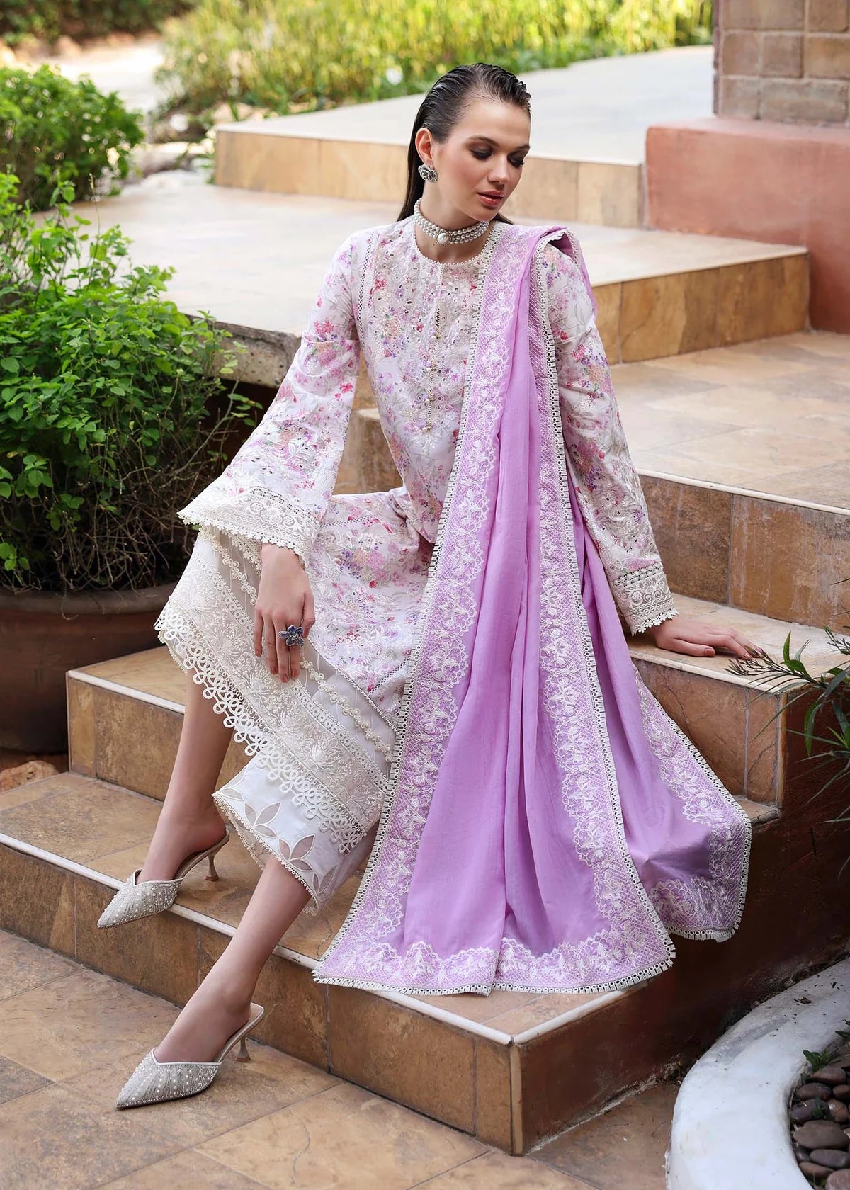 Raya | Kanwal Malik | Zaina Unstitched Lawn 2025