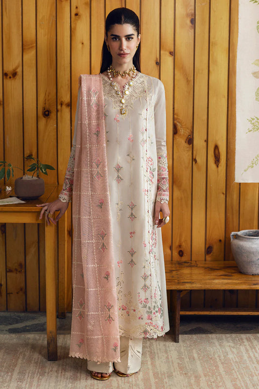 DC-07 Tyrah | Qalamkar | QlineKari Lawn 2025