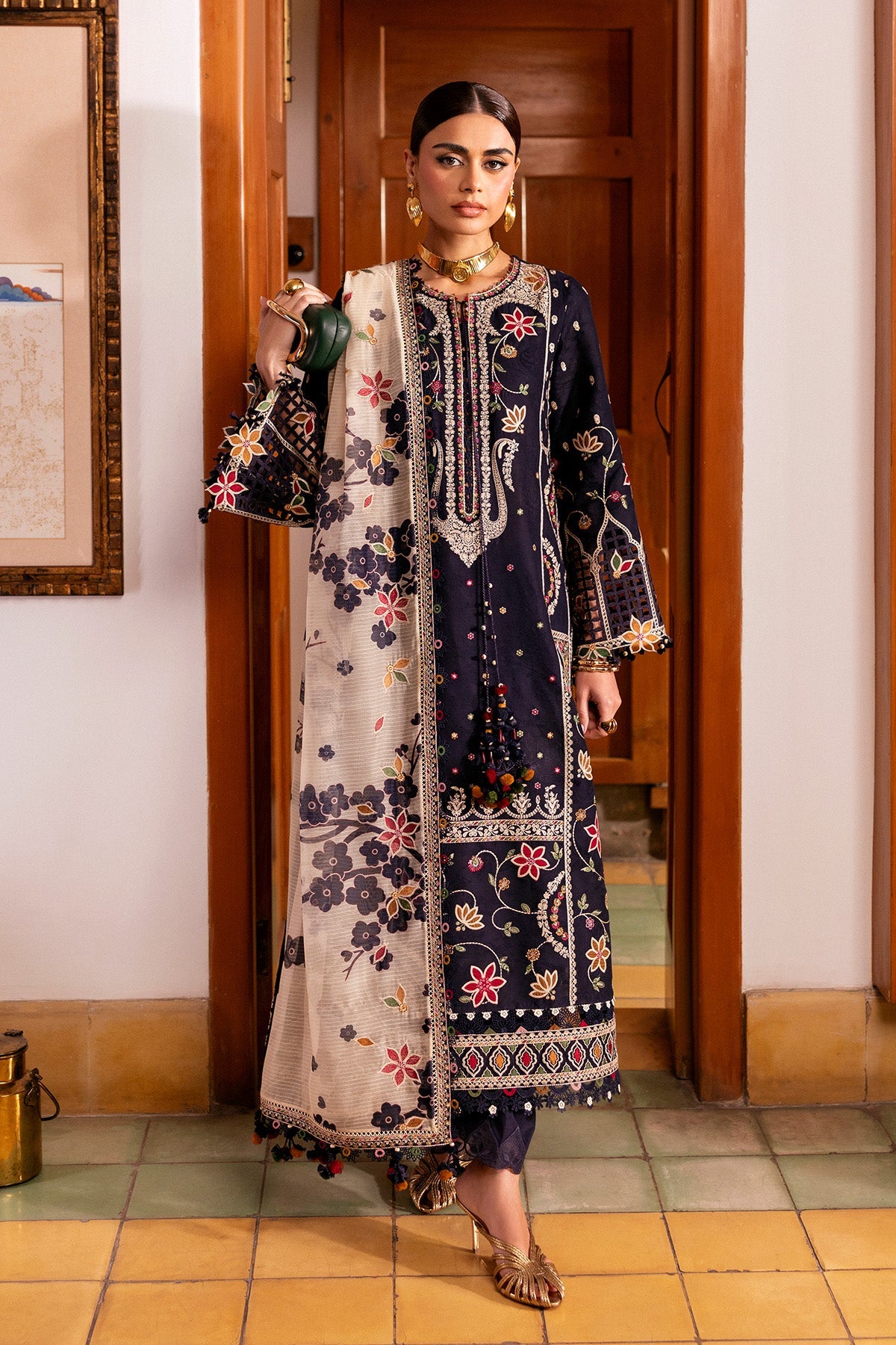 SL26-D07 | Jazmin | Shahkaar Spring Summer Lawn Collection 2026