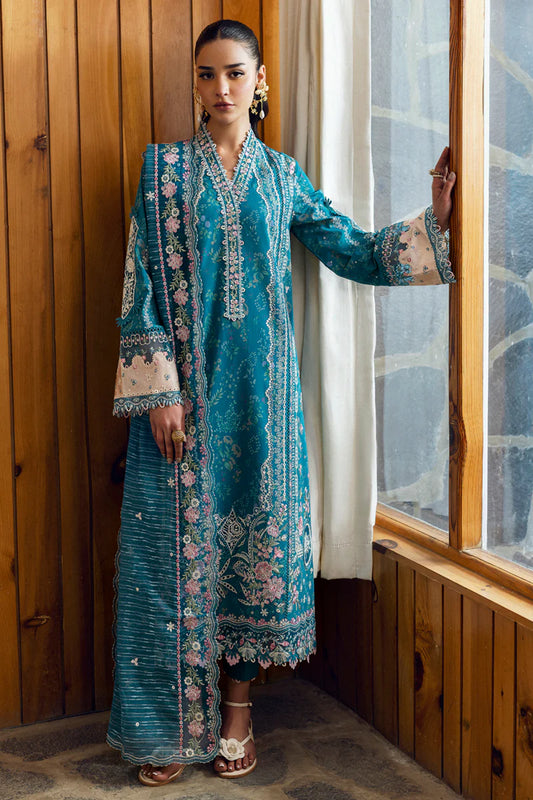 DC-10 Fina | Qalamkar | QlineKari Lawn 2025