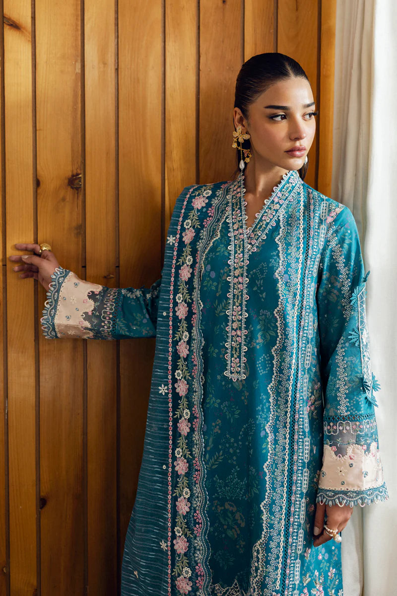 DC-10 Fina | Qalamkar | QlineKari Lawn 2025