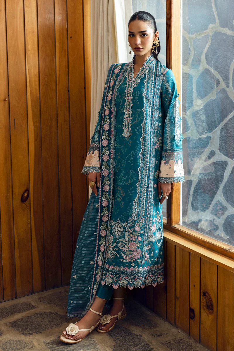 DC-10 Fina | Qalamkar | QlineKari Lawn 2025