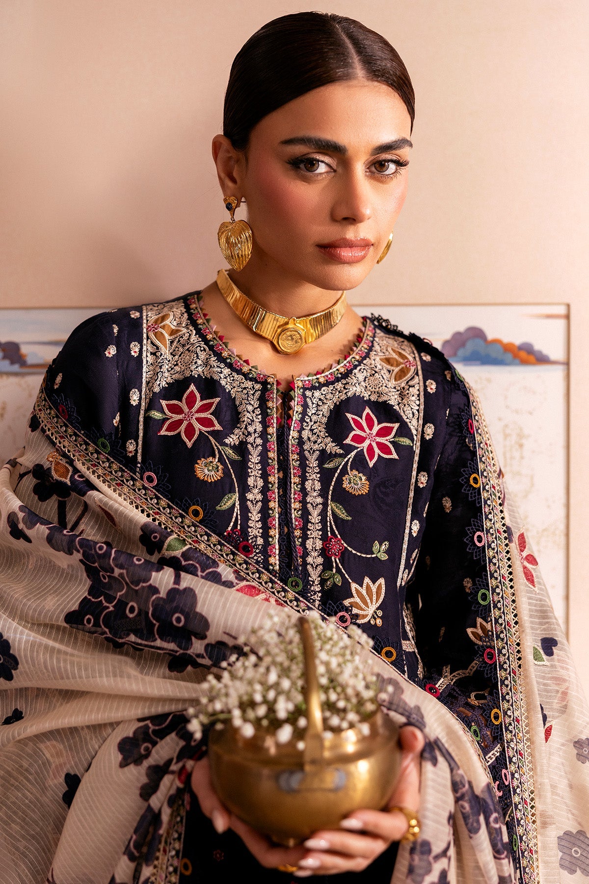 SL26-D07 | Jazmin | Shahkaar Spring Summer Lawn Collection 2026