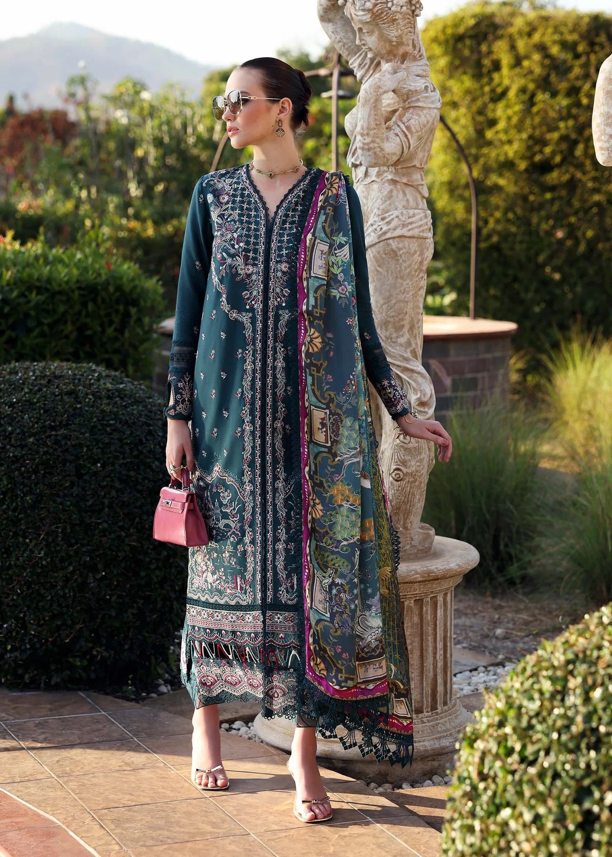 Livia | Kanwal Malik | Zaina Unstitched Lawn 2025