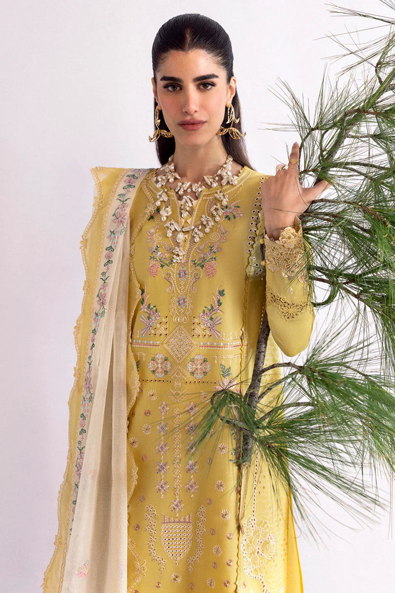 DC-09 Enya | Qalamkar | QlineKari Lawn 2025
