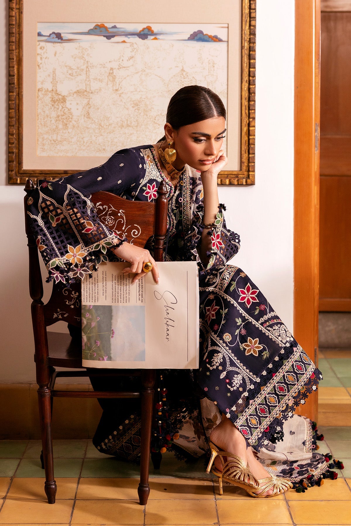 SL26-D07 | Jazmin | Shahkaar Spring Summer Lawn Collection 2026