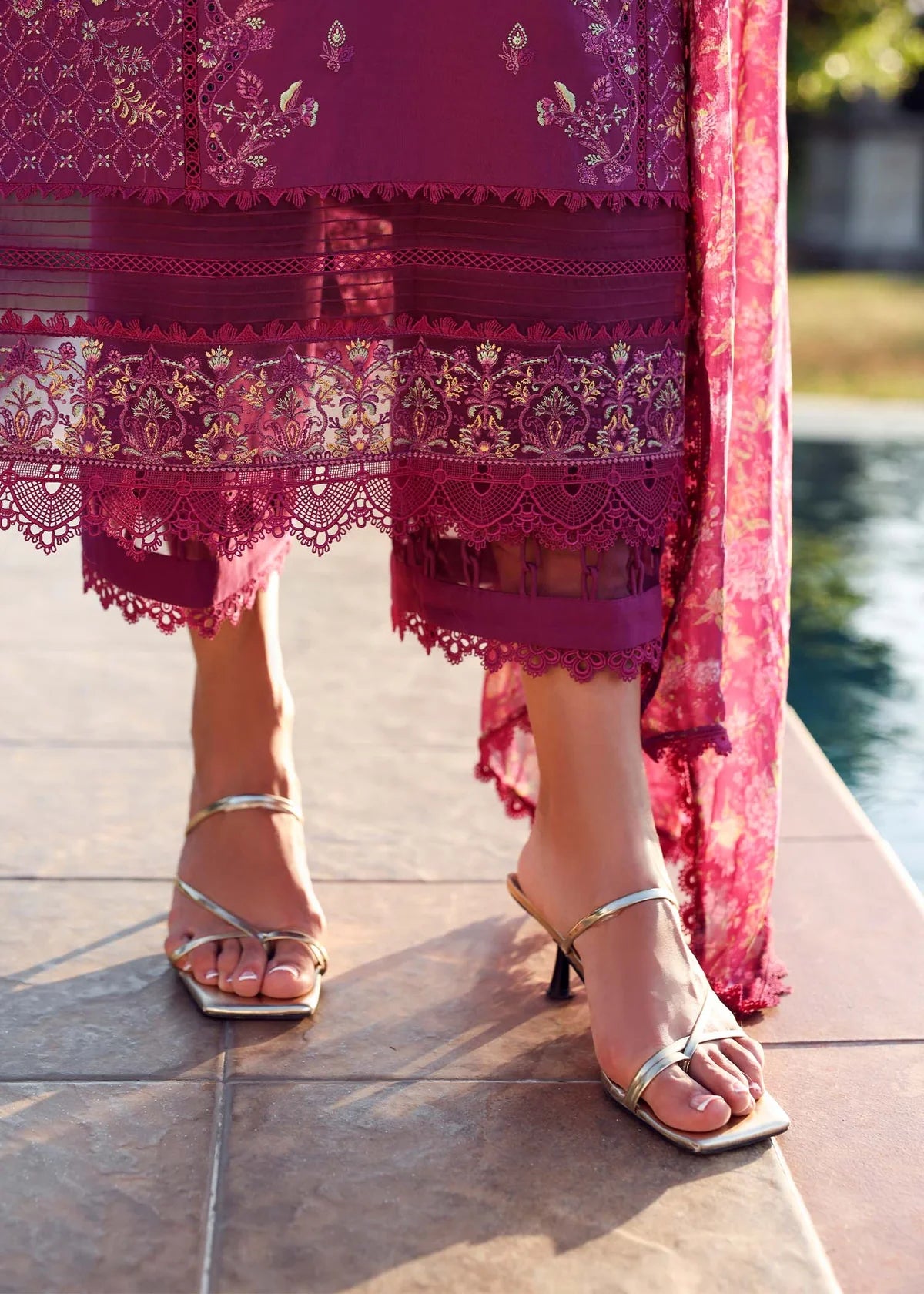 Alvina | Kanwal Malik | Zaina Unstitched Lawn 2025