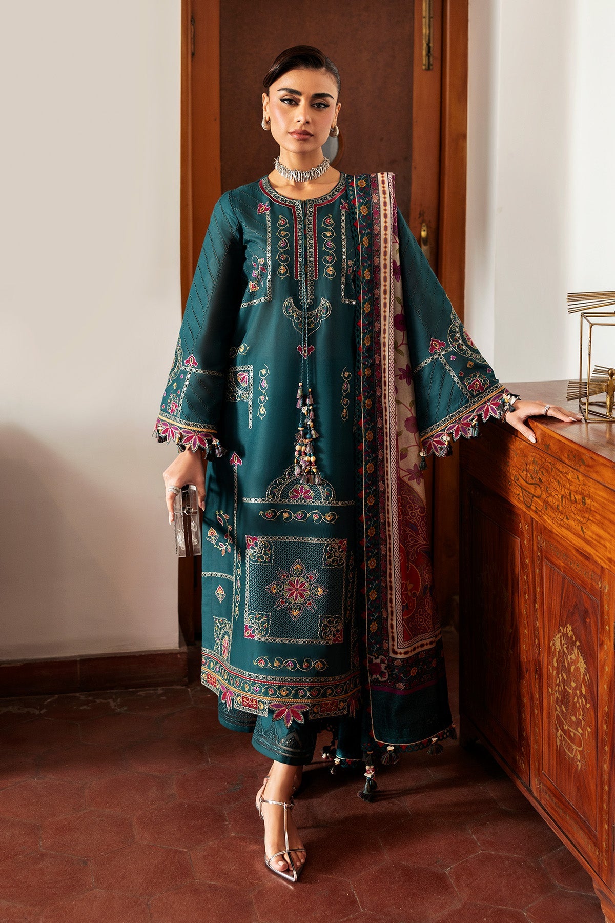 SL26-D10 | Jazmin | Shahkaar Spring Summer Lawn Collection 2026