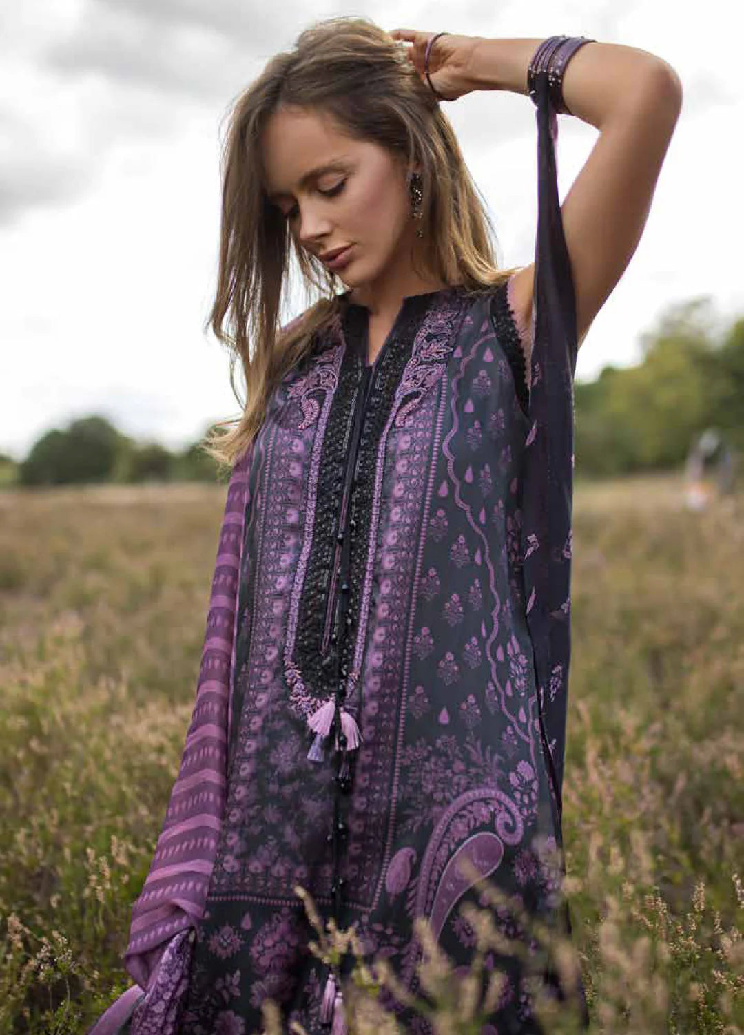 Design 08 | Sobia Nazir  | Satin Silk Collection 2025