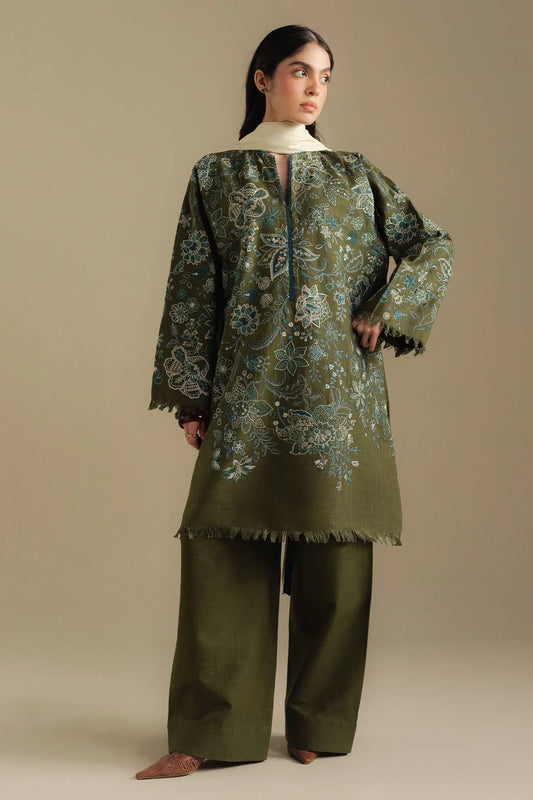 Mist 2A  | Coco By Zara Shahjahan Winter Edit| Unstitched Collection 2025