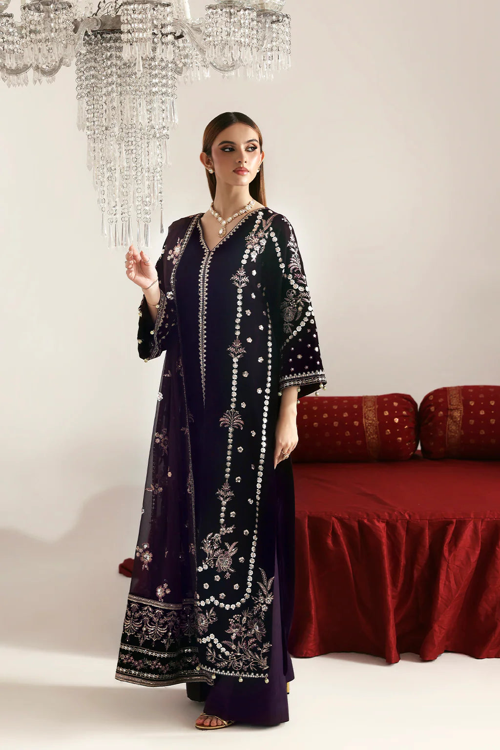 DILNAR | EMAAN ADEEL ZARPOSH VELVET COLLECTION 2025