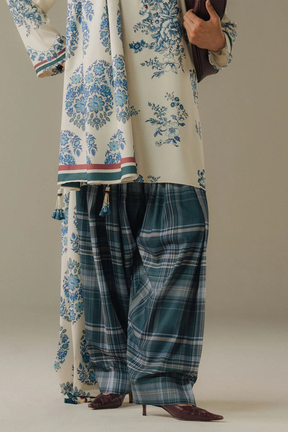 HUSHED EMBER - 6A | Coco Prints Winter Collection 2025