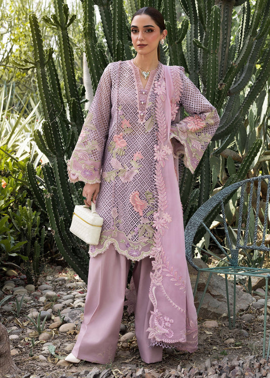 ONE TRUE LOVE - D6B | Crimson | Tasawar Luxe Lawn 2025